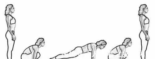 燃脂|一个公认的燃脂动作——波比跳，每天10组，甩掉身体的赘肉