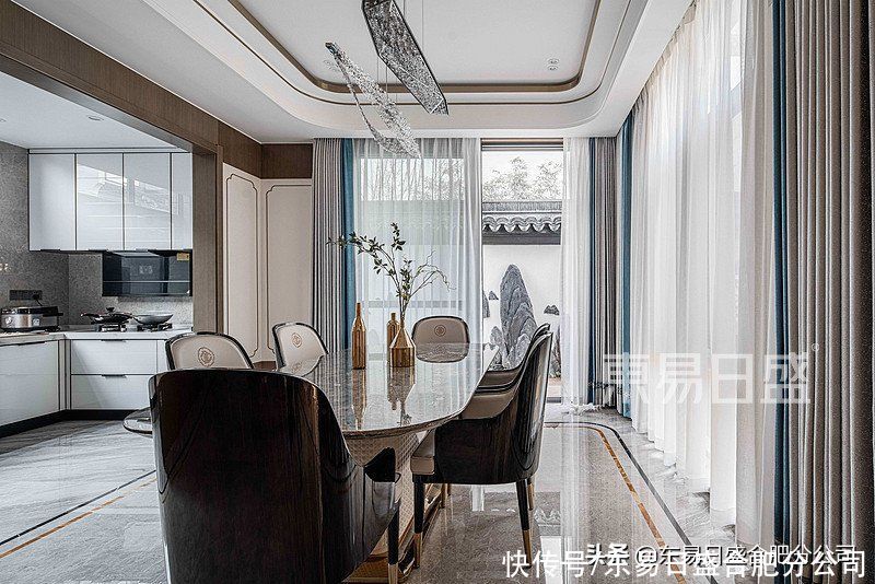 风华|「墅装」425m2新中式，巧妙演绎东方风华