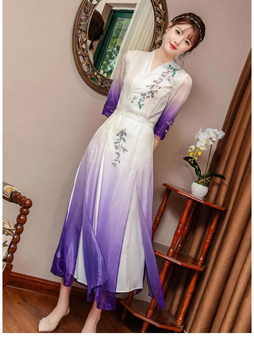 旗袍 旗袍是我们的国之经典,诠释东方女性之美,也是我内心不了的情结