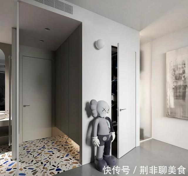 彩虹玻璃|女孩的29㎡小家:卧室带独立衣帽间,浴室塞下大浴缸,太唯美了!