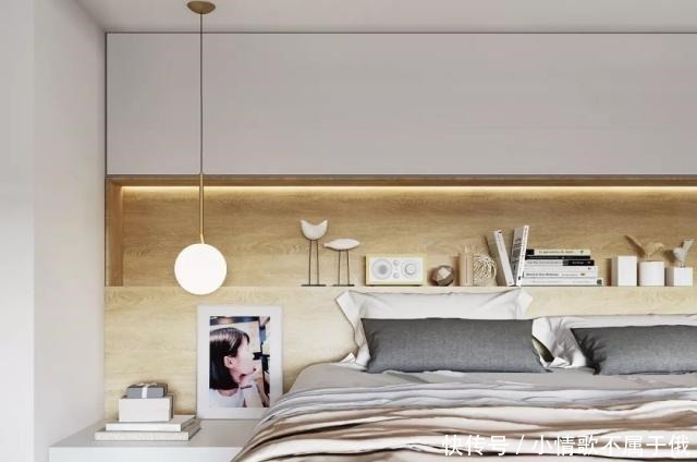 实用|快扔掉床头柜,老土又占地,现在年轻人卧室都这样装,美观更实用!