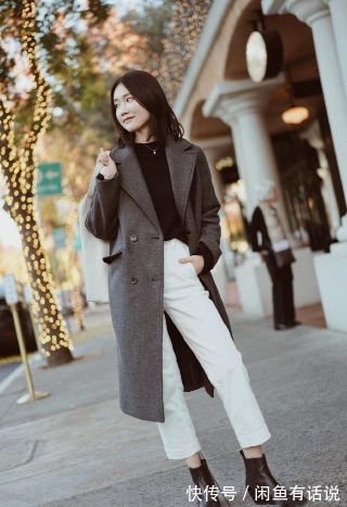 单品 冬天还是和“白裤子”更配,一条搭遍整个衣柜,中年人穿也挺高级