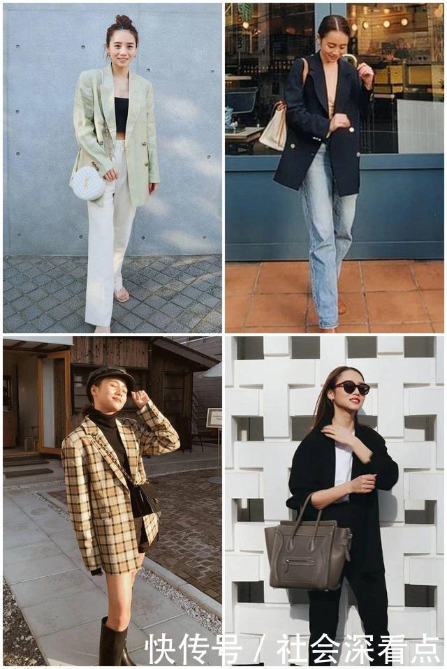 真服|小个子怎么穿仅155cm的她穿出了170的身高,这气场真服