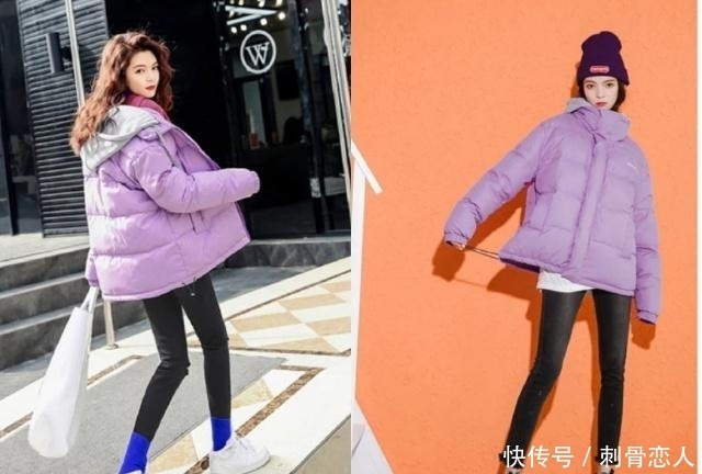 轻松|150cm女生,冬天短款羽绒服+小脚裤,这样搭轻松显高显瘦!