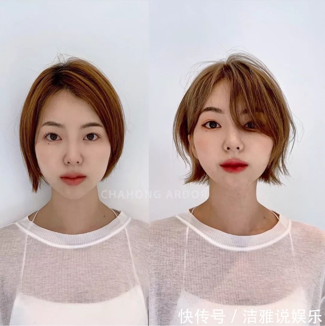 妹子|头发一剪,38变18