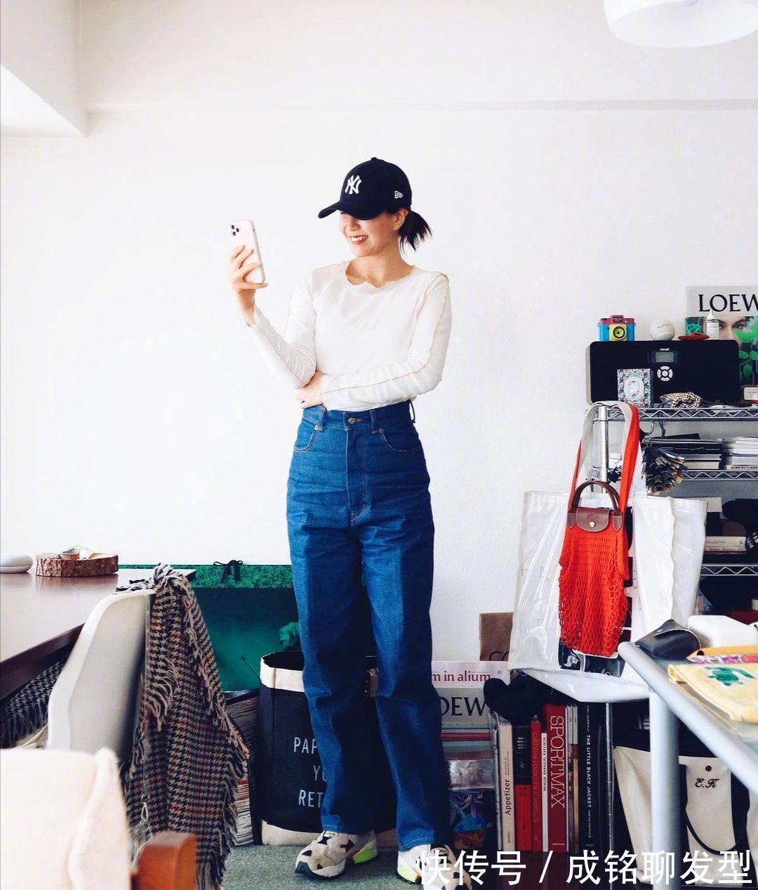 t恤|时尚与年纪无关,学学“日杂”主编的减龄搭配,气质不输年轻人