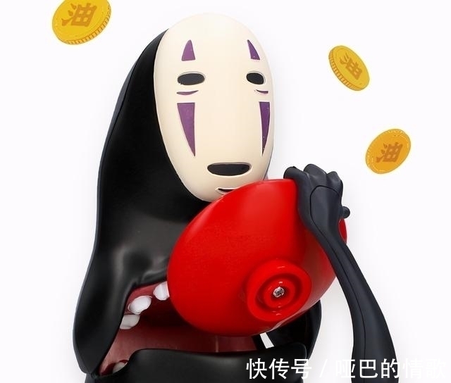 资讯|模玩资讯:《千与千寻》20周年纪念商品 无脸男狼吞虎咽存钱筒