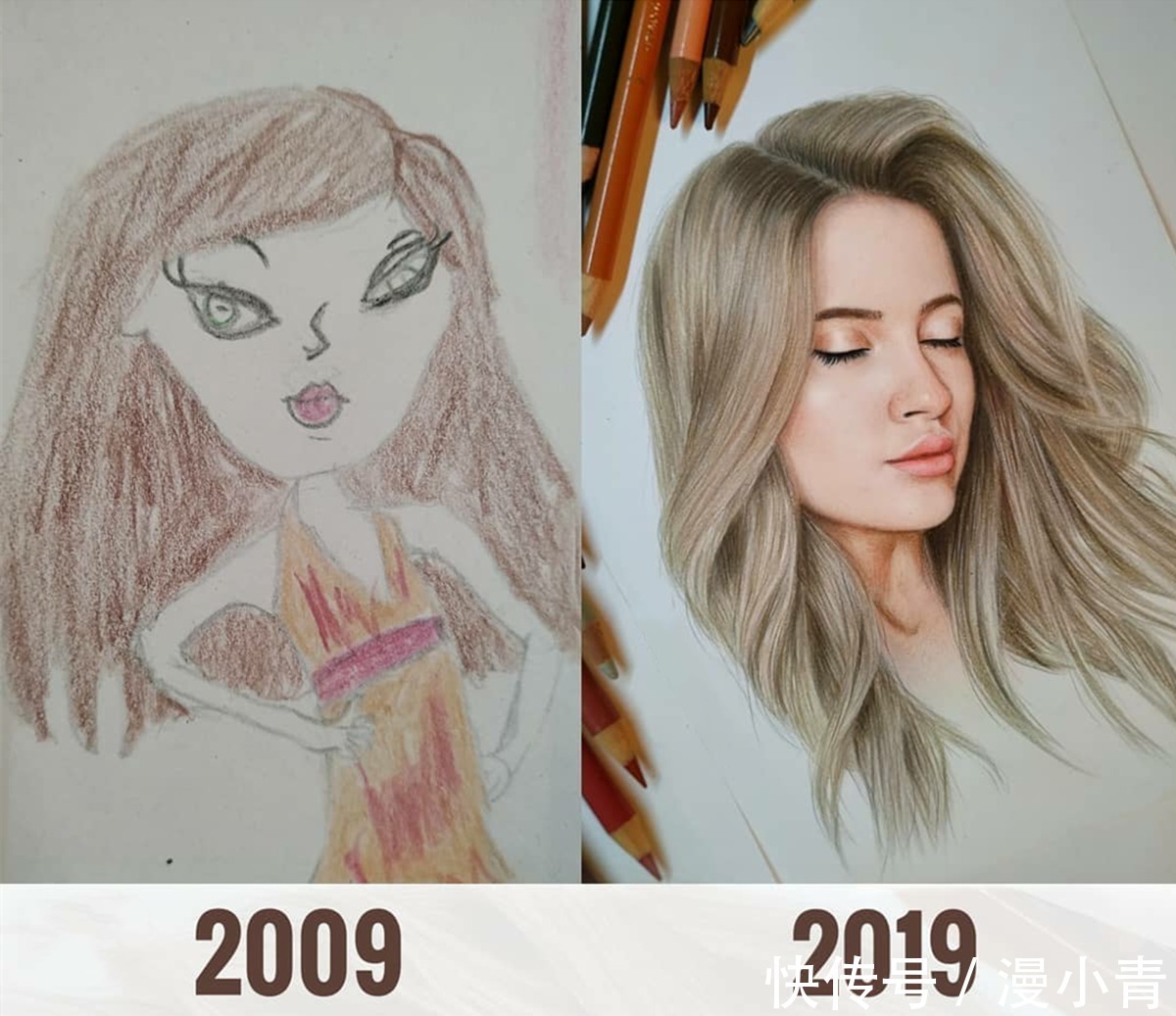 小学生$从手残到大师,画师用自己的经历告诉人们,只要坚持就能实现梦想