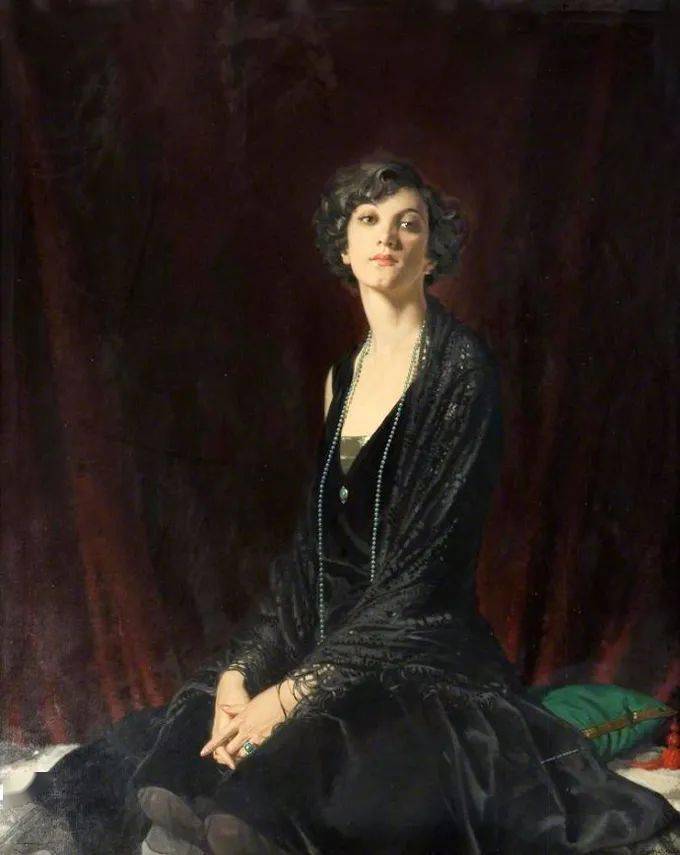 艺术学院!19世纪油画家笔下细腻的年轻漂亮女子,人物造型丰韵端庄 雍容华贵