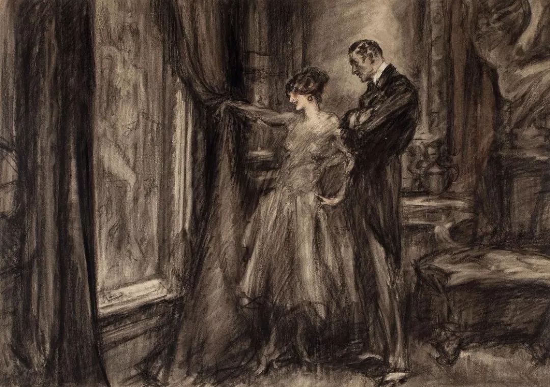 上流社会@美国最伟大的插画家,记录了上流社会的男男女女纸醉金迷的情景