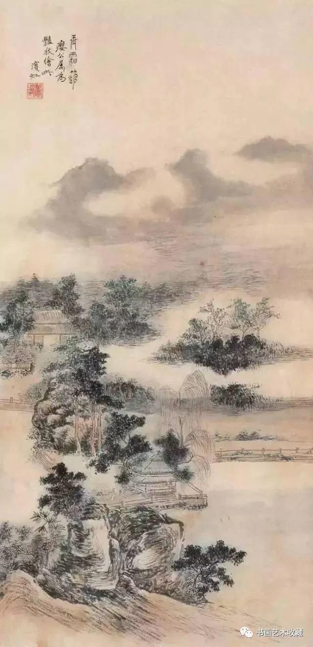 山水画#名家 黄宾虹最美的山水画60幅，浑厚华滋，意境深邃，赏心悦目！