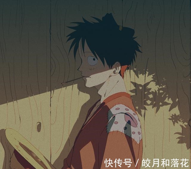 幽灵|海贼王超有意境的路飞头像分享,五皇变身成为丛林里的幽灵王子