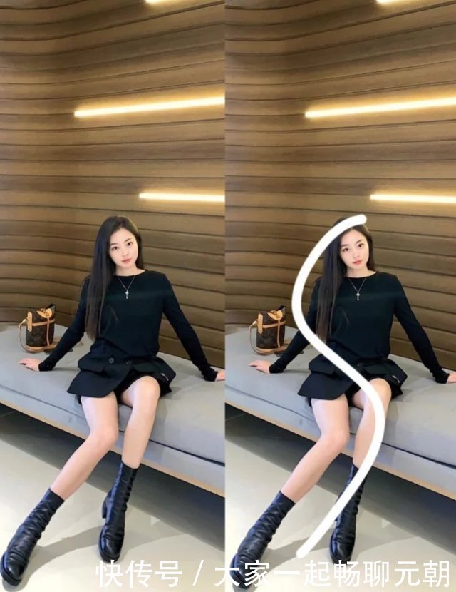 姿势|流行的“字母式”拍照很简单,9个造型拍出高级感,学一遍就会用