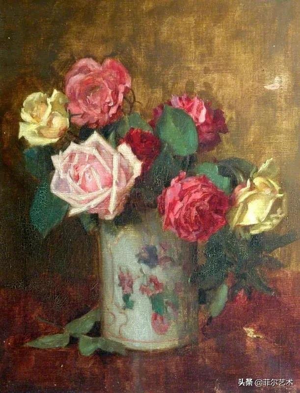 布拉德#英国画家希金斯·里格的油画艺术作品欣赏