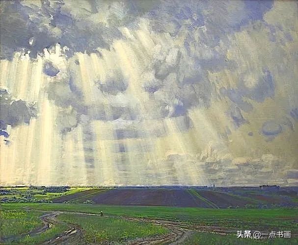 美术学院#阿巴库莫夫:被誉为俄罗斯的金笔,其画笔下都是净化的世界