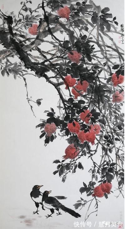 博厚#墨彩成就艺术人生一一当代花鸟名家叶国权作品欣赏