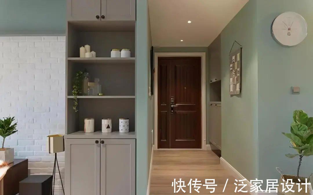 墙面|越来越多人喜欢北欧风,这套127㎡莫兰迪色系装修超美