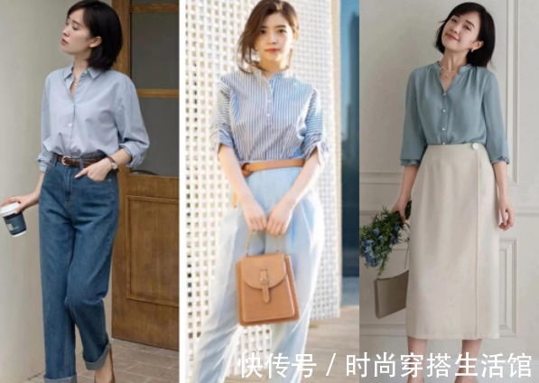 穿搭|秋天怎样穿好一件衬衫?学会这些穿搭技巧,轻松穿出优雅女人味