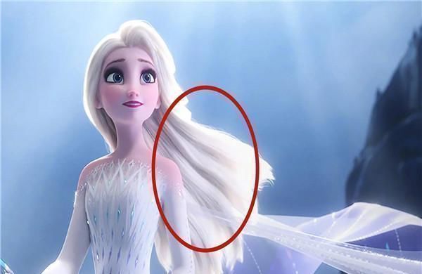 冰雪奇缘2|迪士尼的细节有多强艾莎的40万根头发,也不及这座冰山