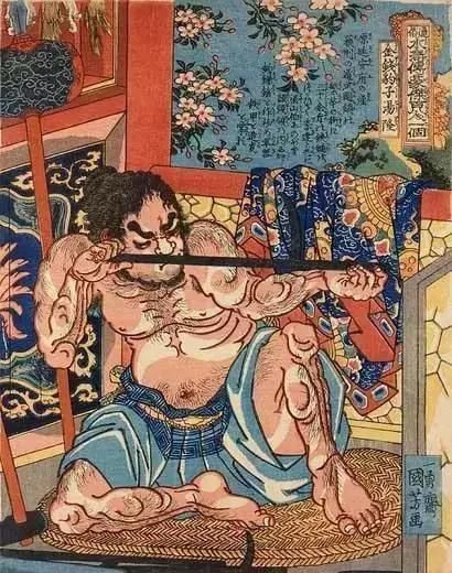 浮世绘&日本人眼中的梁山好汉长啥样——歌川国芳笔下的水浒人物