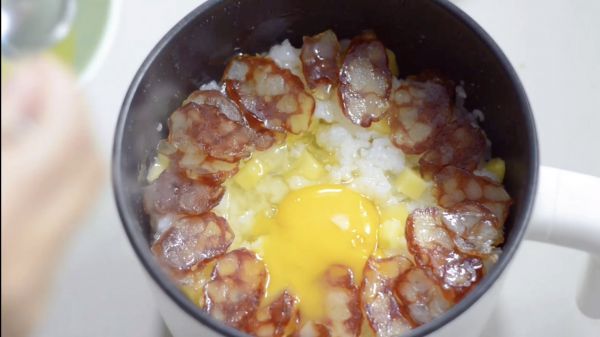 #安佳万圣烘焙奇妙夜#超治愈温暖的腊肠煲仔饭