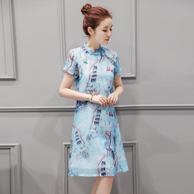 旗袍|都是中国风旗袍的功劳,让姑娘们可以看见自己珠圆玉润的一面