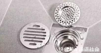 地砖|卫生间安装地漏时,地板瓷砖就该这样贴,下水速度超快