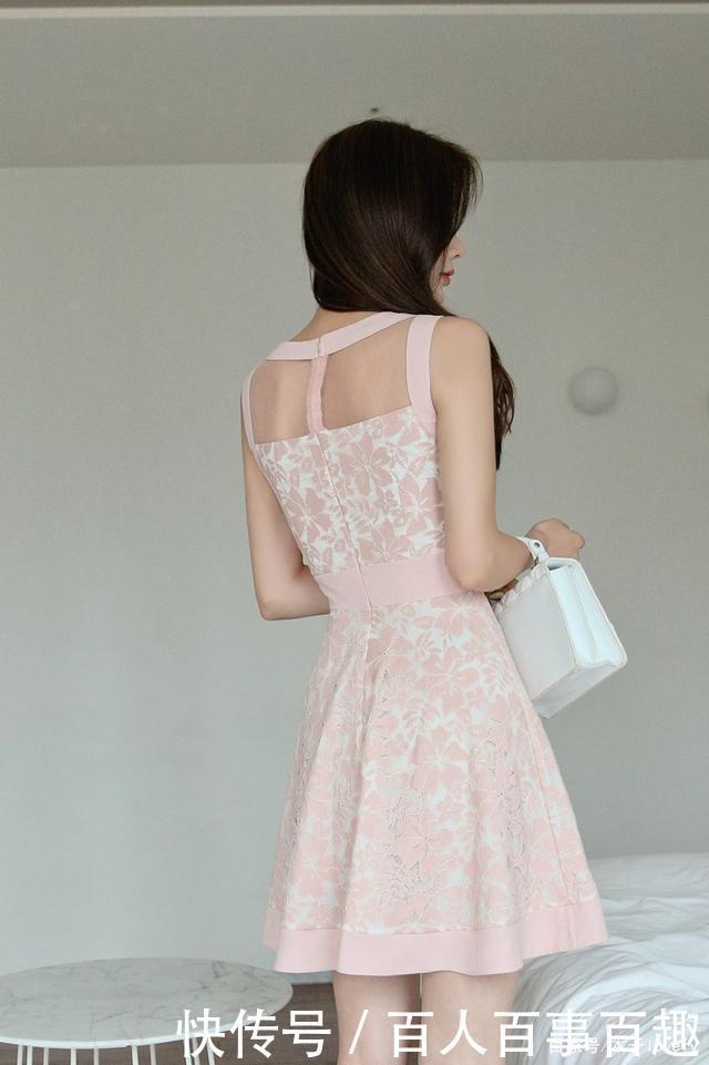 花色|清纯气息十足的花色美裙