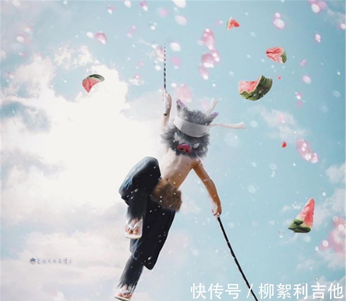 迷你版|迷你版的炭治郎好可爱，网友把儿子打扮成了《鬼灭之刃》角色