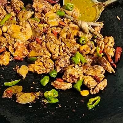 这道干锅鸡比大厨做的还好吃