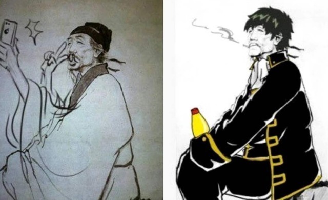 课本&学渣语文课本走红,历史人物“神奇变身”,网友:此子未来必成大器