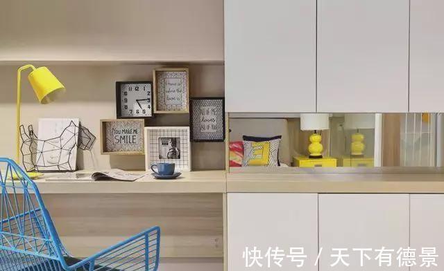 床头柜|女友嫌房子小,迷你32平复式楼,硬是挤出两间卧室,真实用!