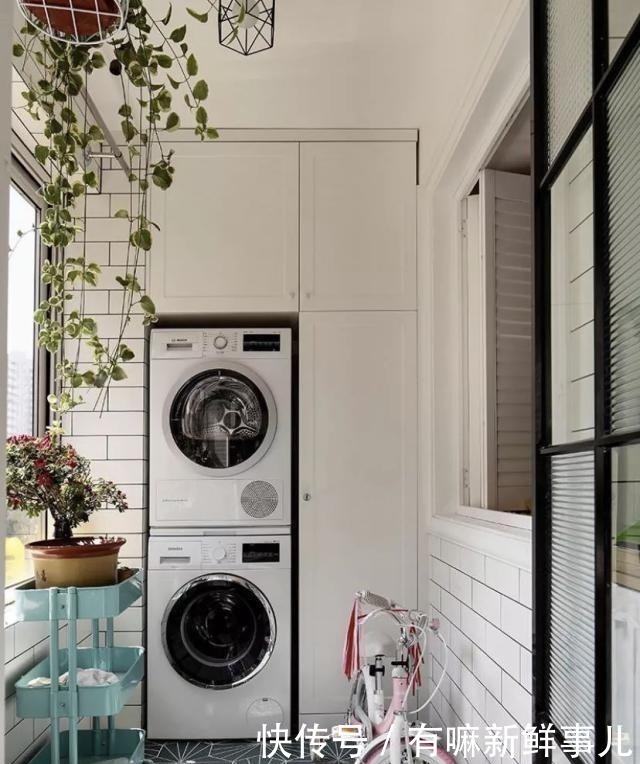 阳台|别人家颜值炸裂的阳台,是如何优雅地晒衣服的!