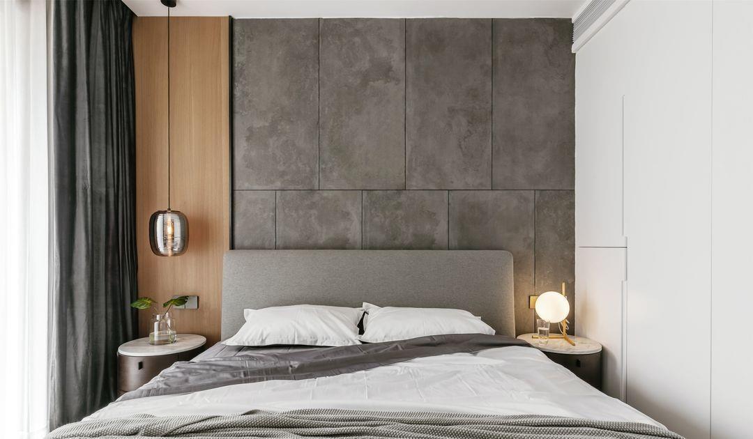 灰色|200平的简约风复式,用黑白的素雅和实木的温润,塑造最真实的家