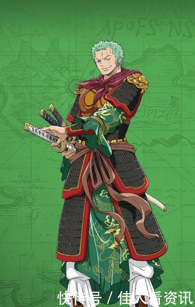 路飞|海贼王草帽一伙唐装形象，将军路飞很霸气，罗宾穿唐装美翻了