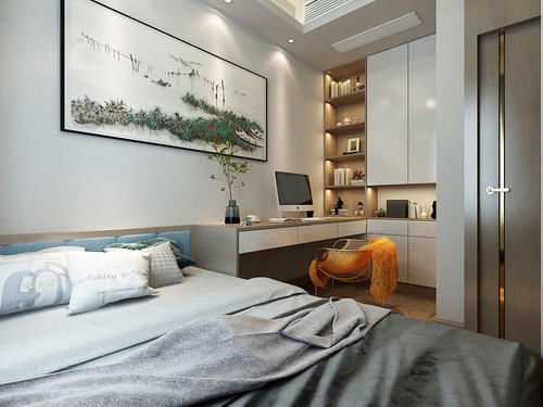 阳台|80后夫妻将新房装中式,仅阳台就被多人借鉴,高级灰的氛围太美了