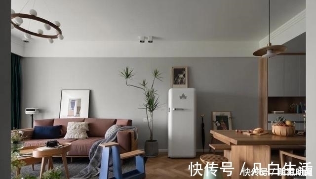 北欧风|看了她家的精装三房,才发现北欧风还能这么高级我家瞬间不香了