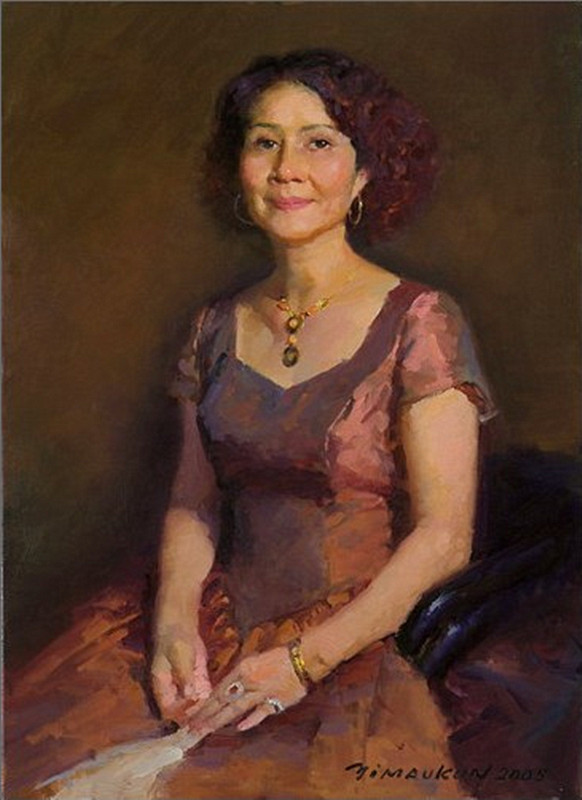 油画！冉茂芹油画 作品欣赏