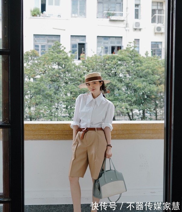 时尚博主|时尚博主三木教你做“卡其女孩”，可纯可御还百搭，穿出秋日风情