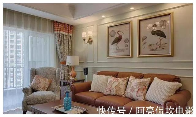舒适|100平美式风设计，全屋优雅舒适，朋友来了想把它更大的和我换