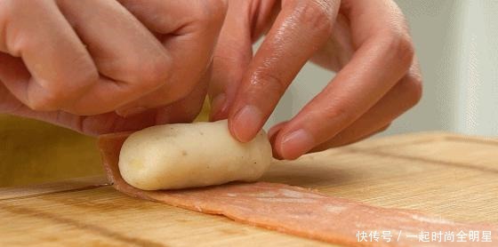 天凉就馋这一盘山药卷！养胃益气，一卷就搞定！