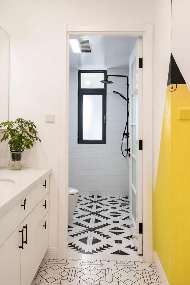 背景墙|77平简约风小户型两房改一房简洁的配色带来舒适的家