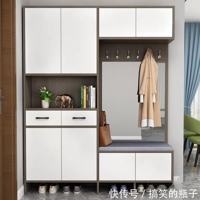 实用|玄关鞋柜怎么做好看一进门就被鞋柜迷住,这样的鞋柜好看又实用