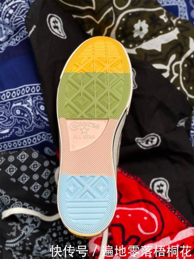 拼接腰果花！Offspring x Converse视觉效果相当醒目