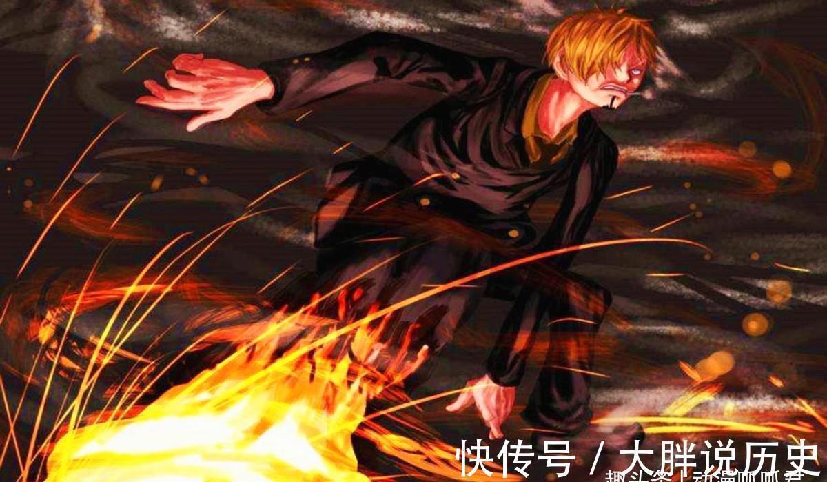 卡塔库栗|海贼王:山治觉醒血统因子,具备四皇二把手技能,尾田意欲为何?