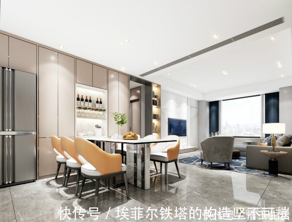 轻奢主义|145㎡轻奢风小洋房装修,一进门就傻眼了,朋友们看完纷纷说喜欢