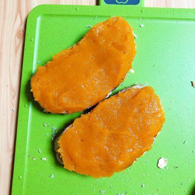 黑麦面包|#丘比三明治#健康减脂-鸡蛋南瓜三明治