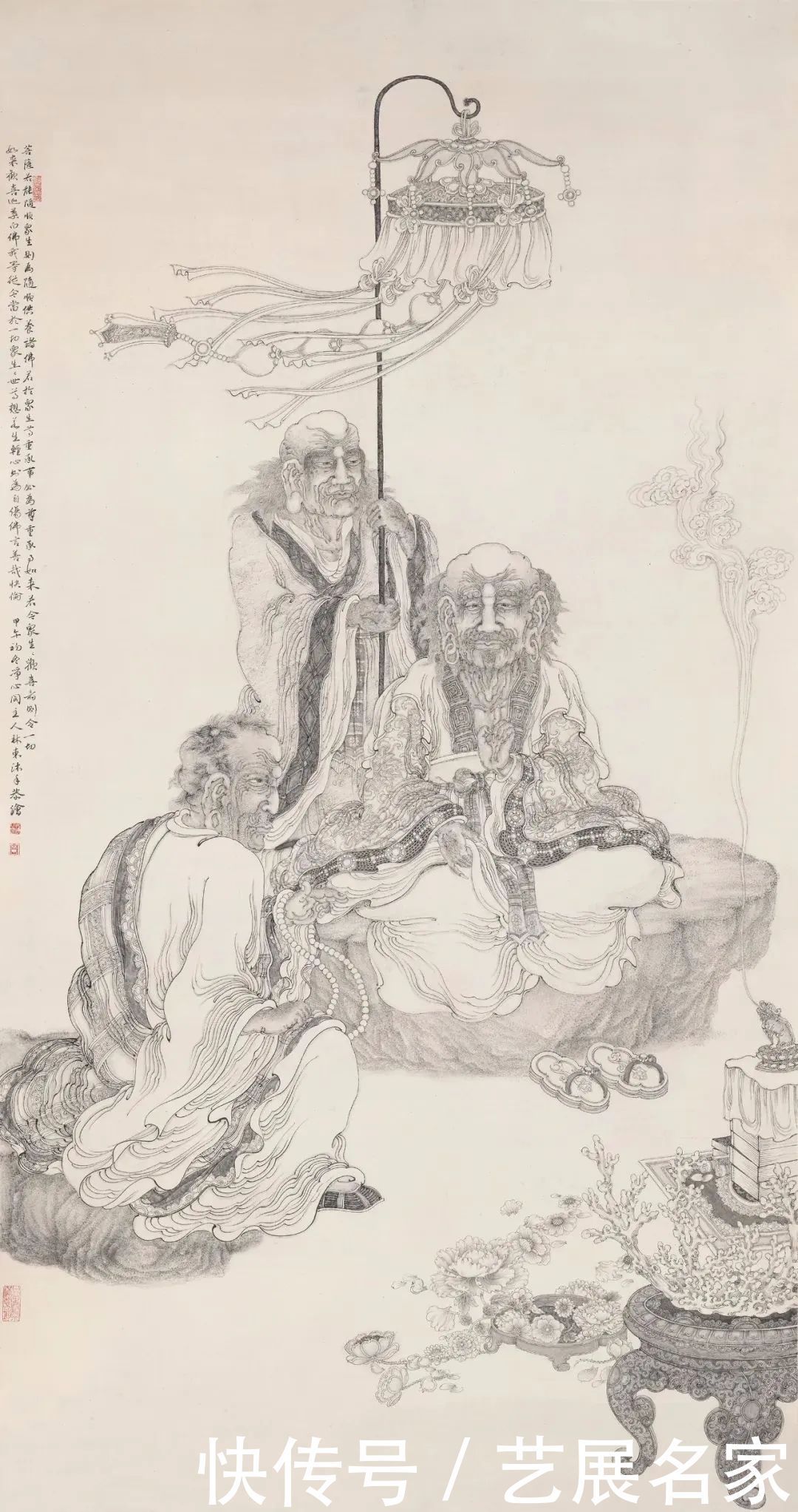 中国|【艺展中国】林东和他的白描工笔画