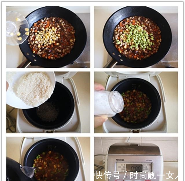 做法|教你一道家常焖饭的美味做法,有肉有菜又有饭,好吃到一粒米不剩