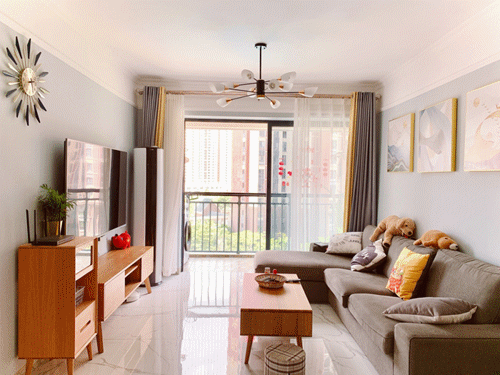 置物架|越来越多人喜欢简装,100㎡总共只花15万,温馨舒适看着也舒服